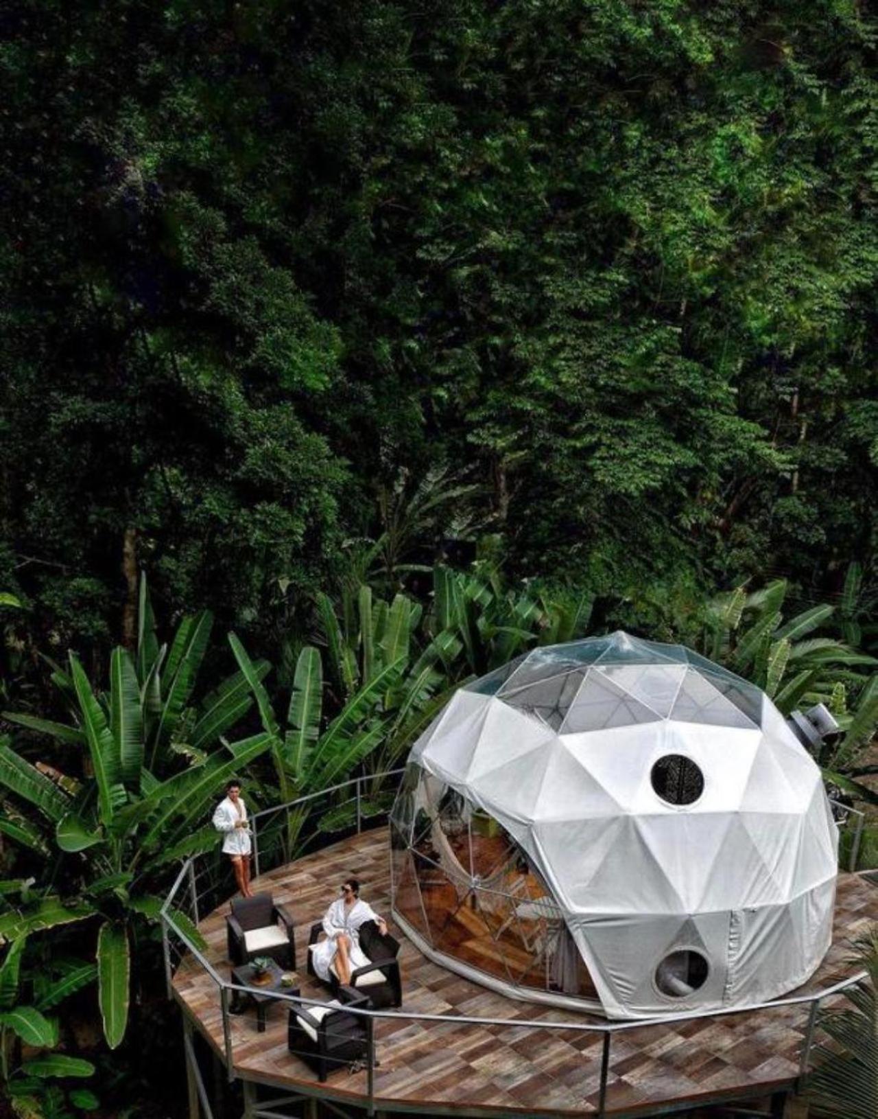Faith Glamping Dome Costa Rica Hotel Manzanillo  Eksteriør billede
